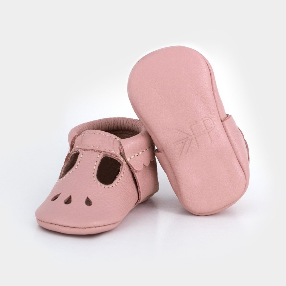 Freshly Picked Blush Mary Janes